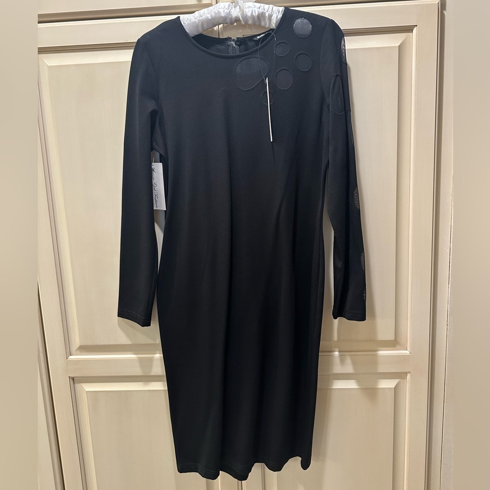 NWT.. Black Samual Dong stretch dress.